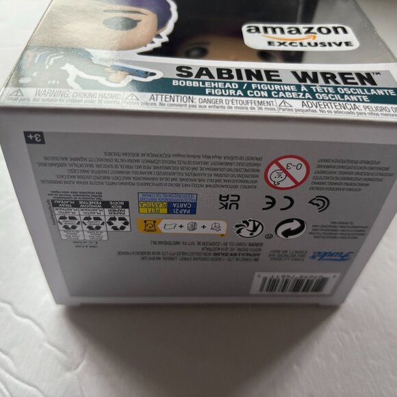 NEW Star Wars Sabine Wren Exclusive Funko Pop Figure #655 - Picture 8 of 8
